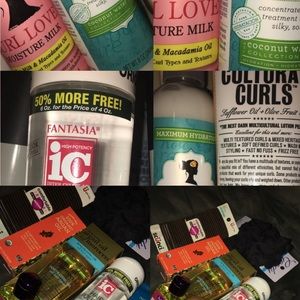Hair products for curls